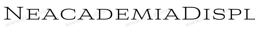 NeacademiaDisplay Re字体转换